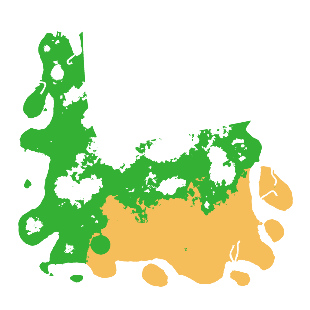 Biome Rust Map: Procedural Map, Size: 4250, Seed: 131971542