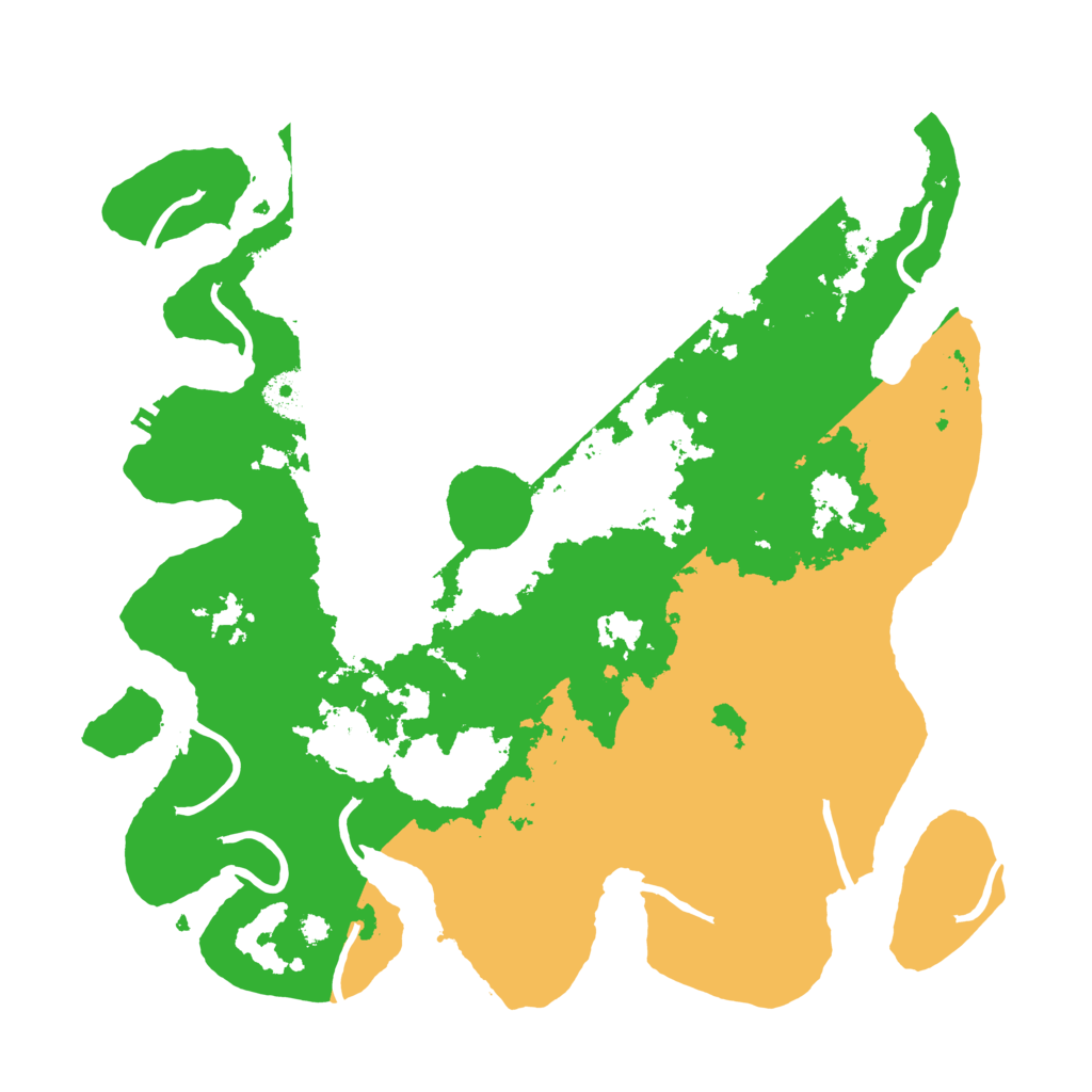 Biome Rust Map: Procedural Map, Size: 3500, Seed: 1576430163