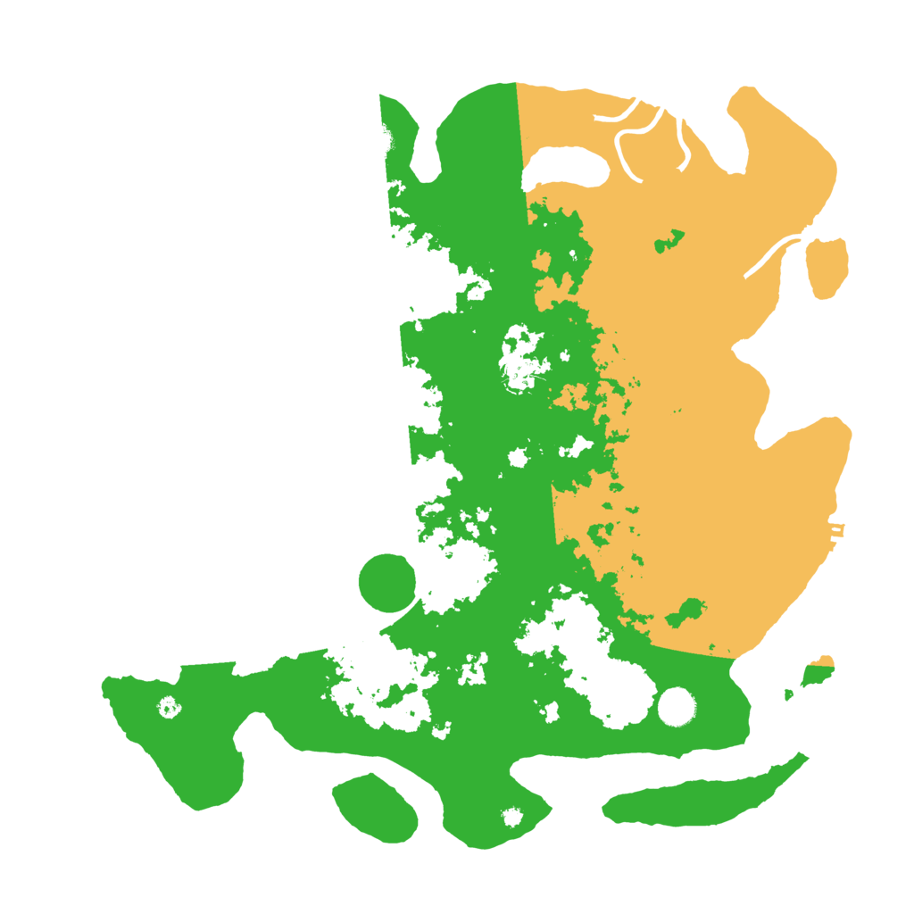 Biome Rust Map: Procedural Map, Size: 4250, Seed: 27498