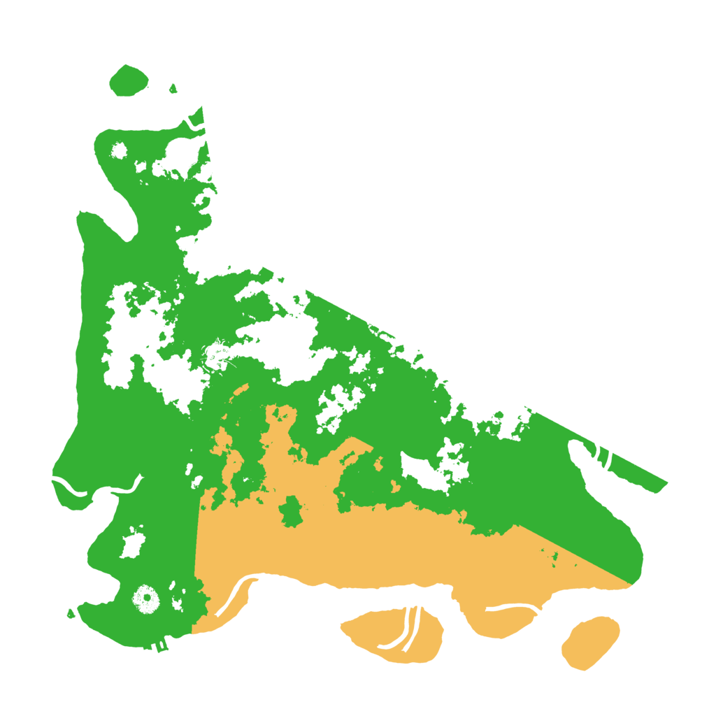 Biome Rust Map: Procedural Map, Size: 4000, Seed: 66917895