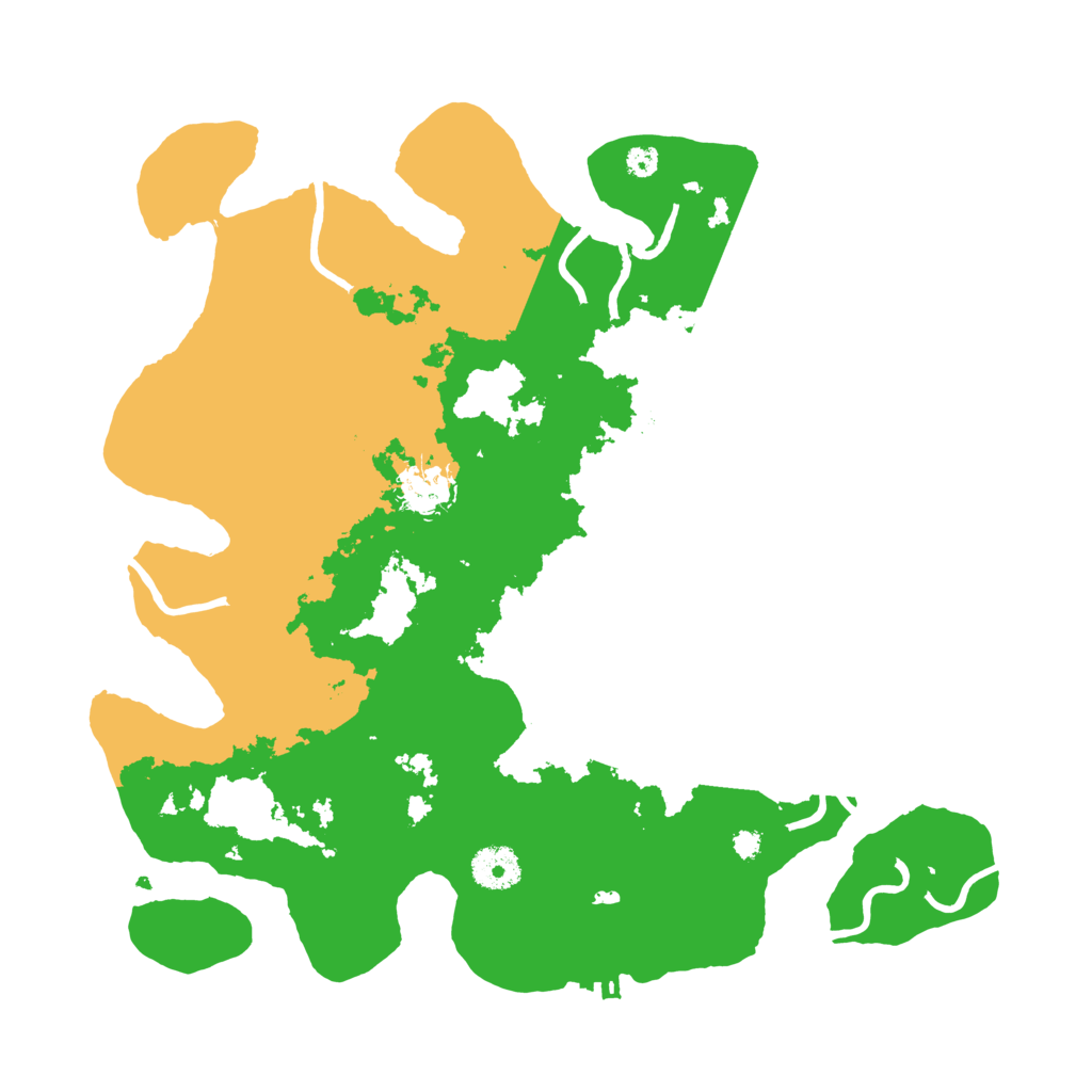Biome Rust Map: Procedural Map, Size: 3550, Seed: 278363