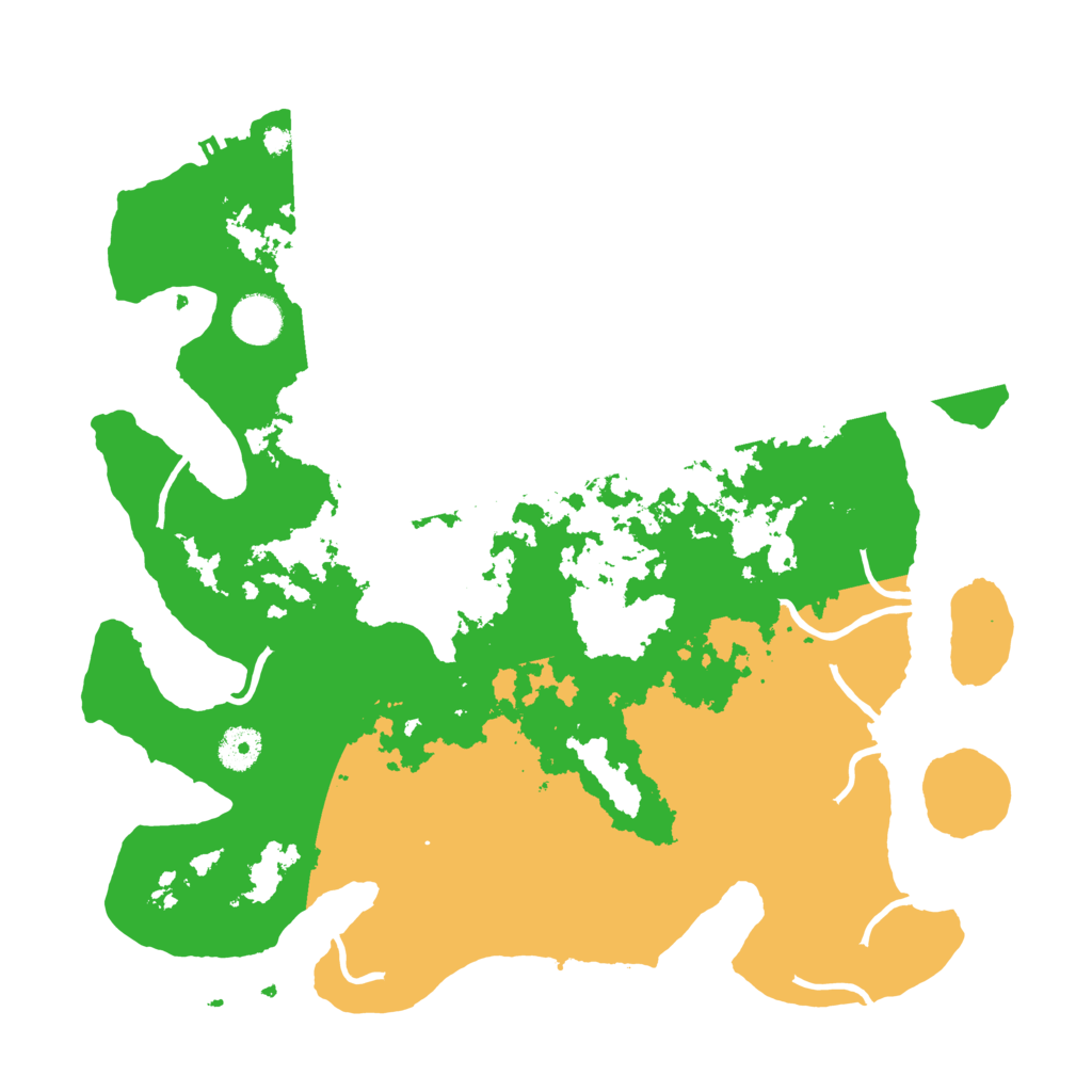 Biome Rust Map: Procedural Map, Size: 3800, Seed: 875421635