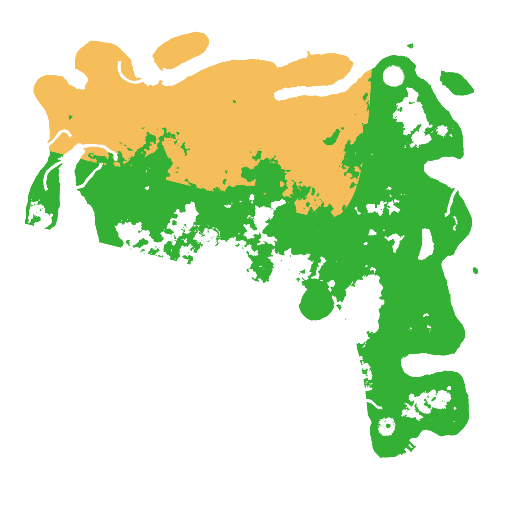 Biome Rust Map: Procedural Map, Size: 4250, Seed: 62000