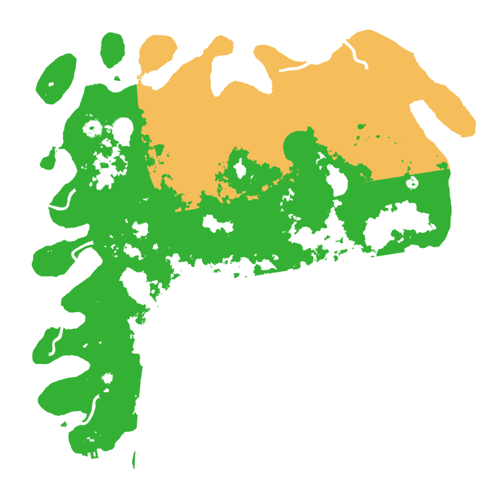 Biome Rust Map: Procedural Map, Size: 4250, Seed: 95105