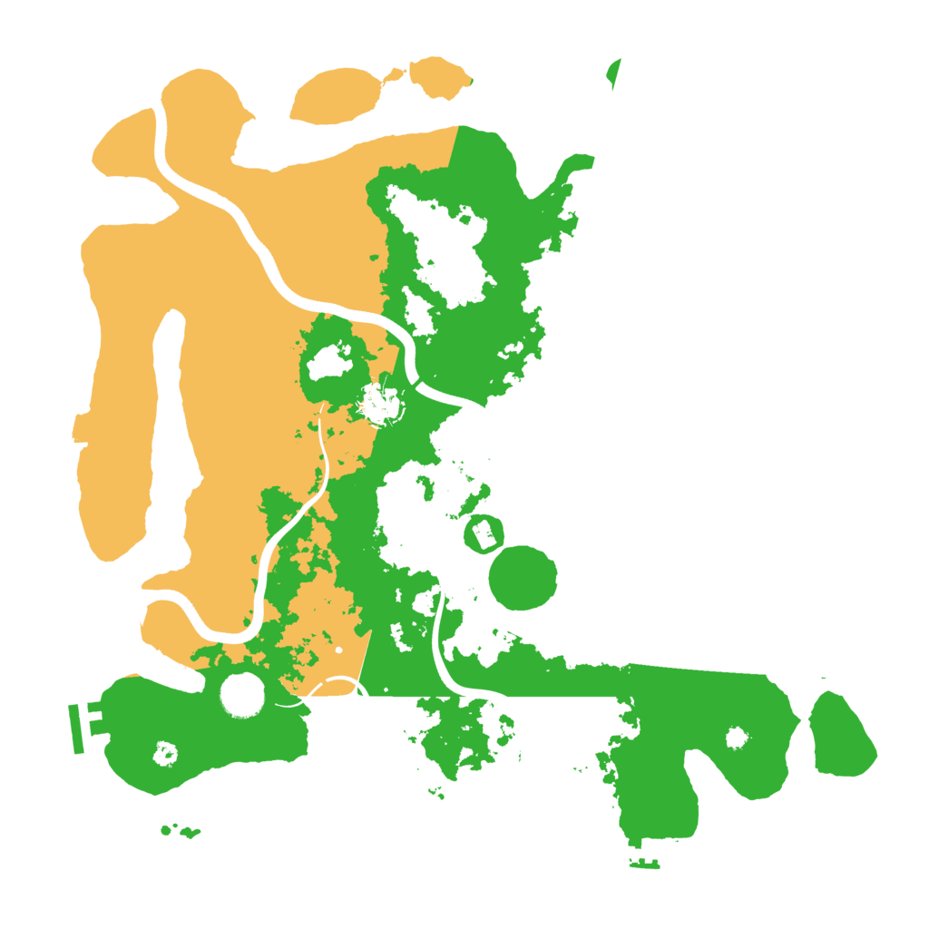 Biome Rust Map: Procedural Map, Size: 3800, Seed: 1885535169