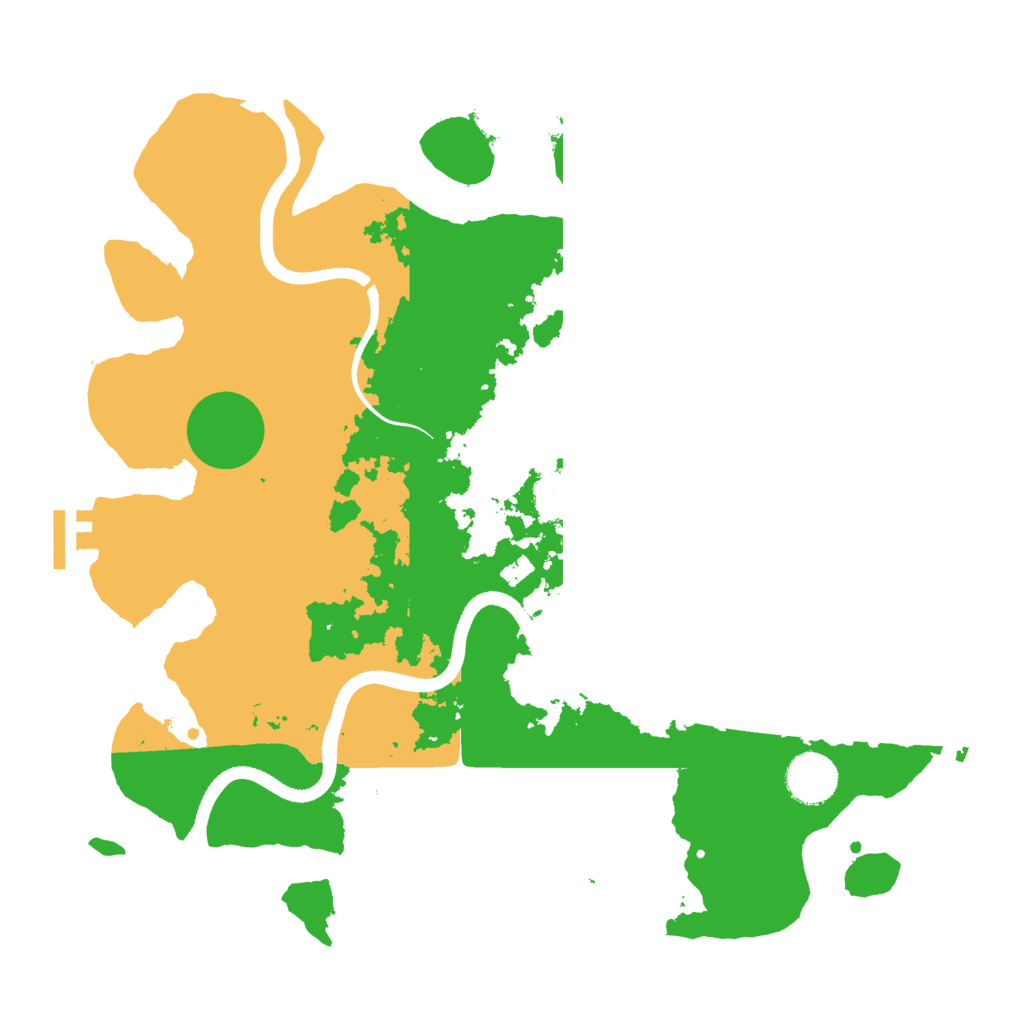 Biome Rust Map: Procedural Map, Size: 3500, Seed: 1168916409