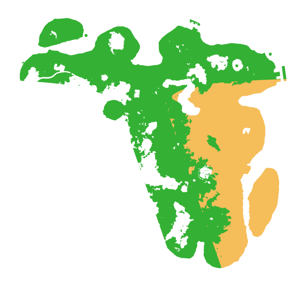 Biome Rust Map: Procedural Map, Size: 4000, Seed: 552968153