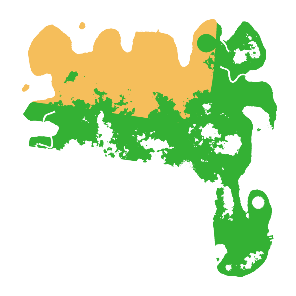 Biome Rust Map: Procedural Map, Size: 4250, Seed: 56169