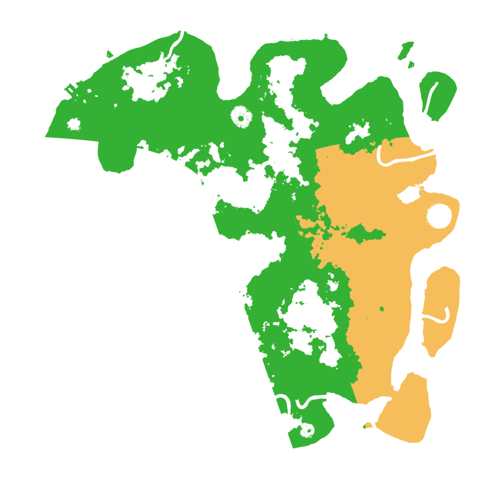 Biome Rust Map: Procedural Map, Size: 3570, Seed: 691742