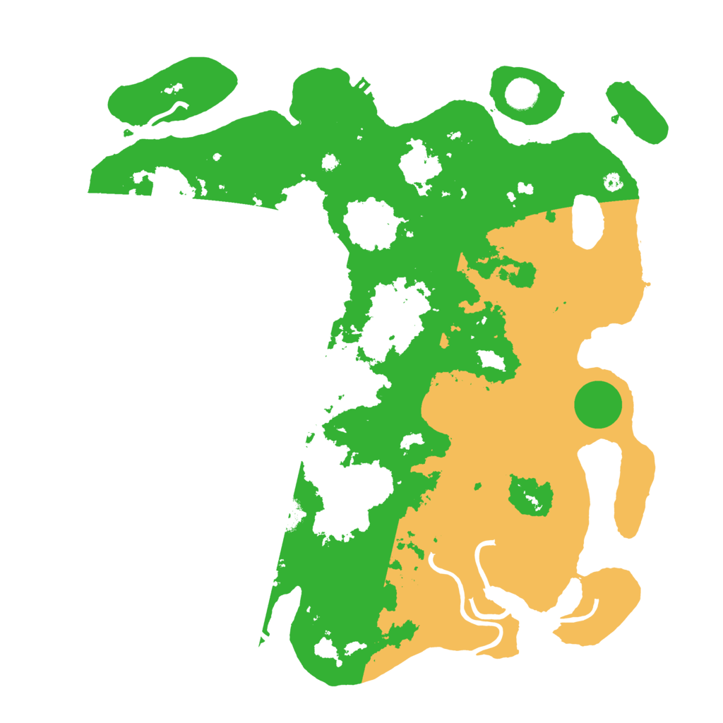 Biome Rust Map: Procedural Map, Size: 4000, Seed: 1646145929