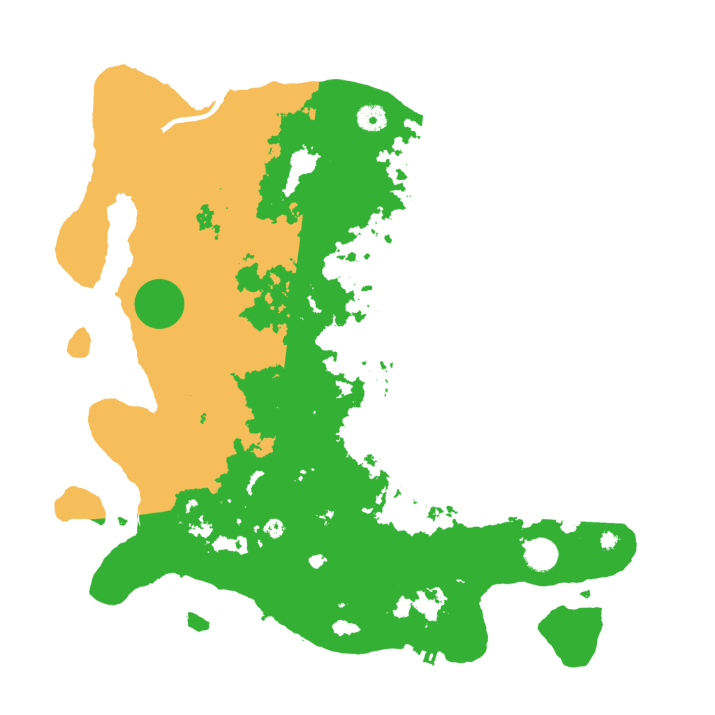 Biome Rust Map: Procedural Map, Size: 3800, Seed: 93