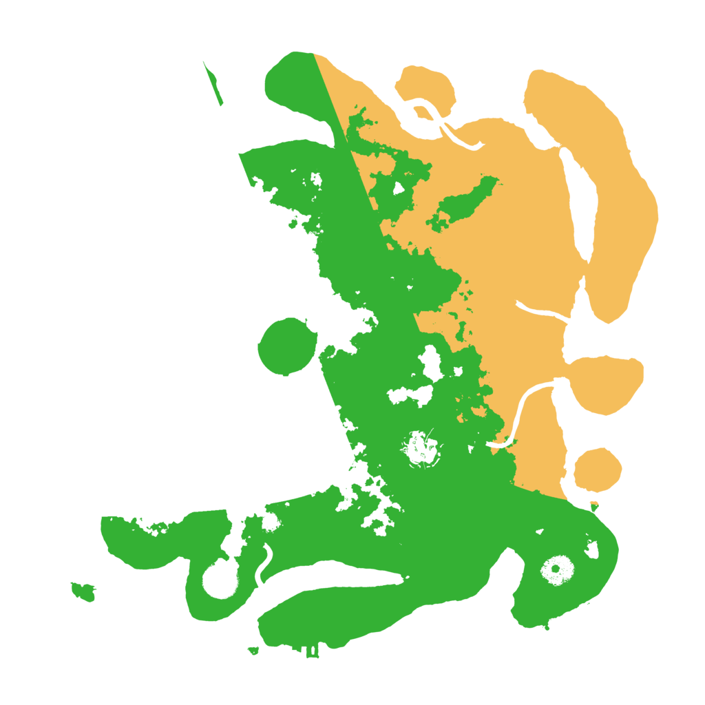 Biome Rust Map: Procedural Map, Size: 3500, Seed: 1104856114