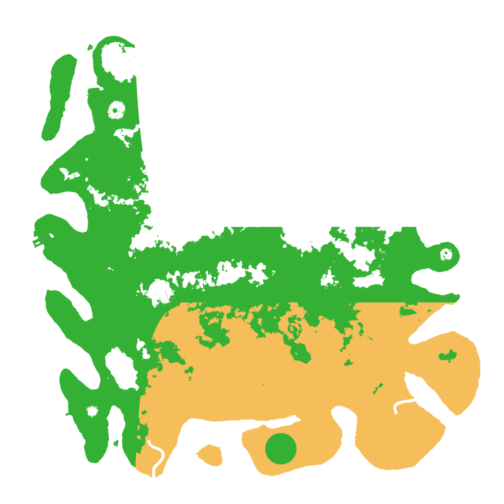 Biome Rust Map: Procedural Map, Size: 4250, Seed: 437267243