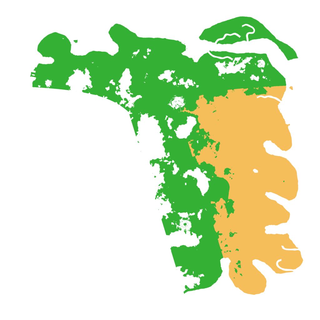 Biome Rust Map: Procedural Map, Size: 4250, Seed: 780754894