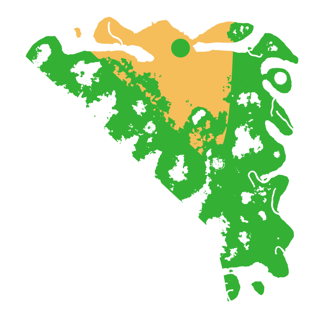 Biome Rust Map: Procedural Map, Size: 4500, Seed: 1969543188