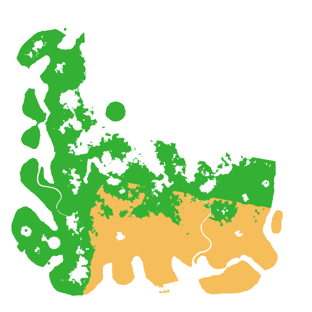 Biome Rust Map: Procedural Map, Size: 4500, Seed: 862554