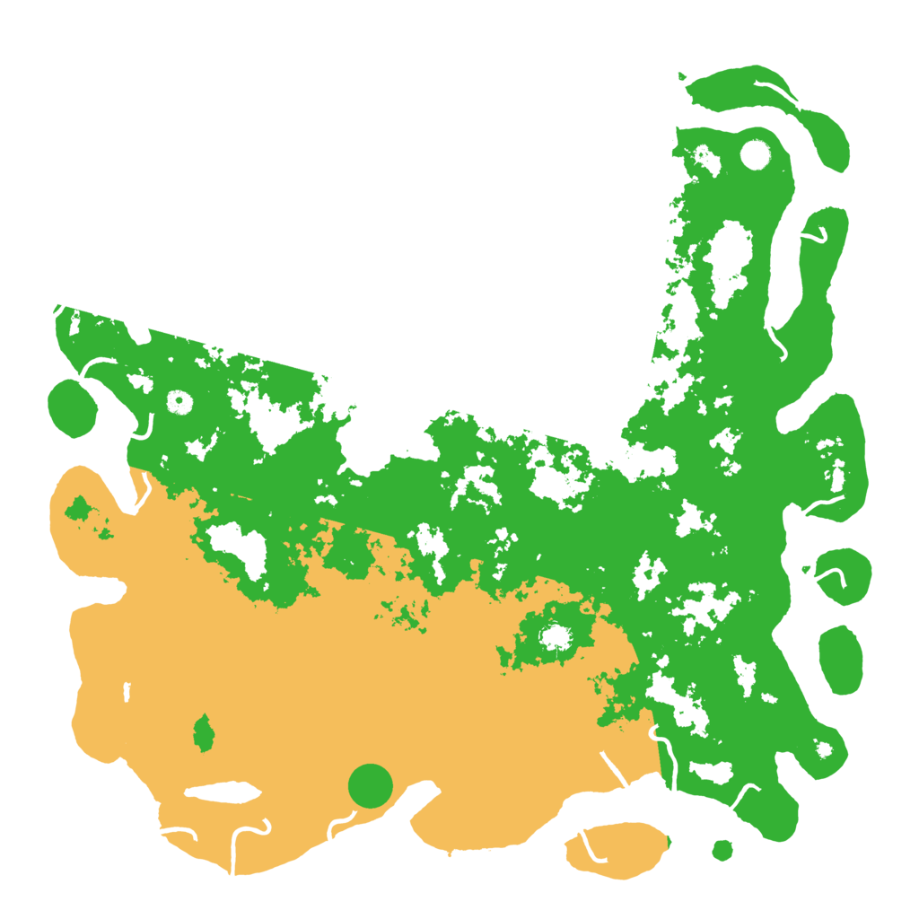 Biome Rust Map: Procedural Map, Size: 5430, Seed: 21232544