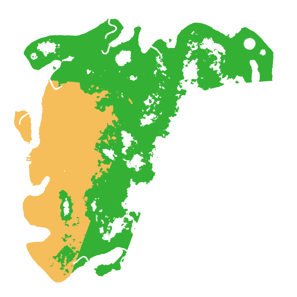 Biome Rust Map: Procedural Map, Size: 4500, Seed: 701027526