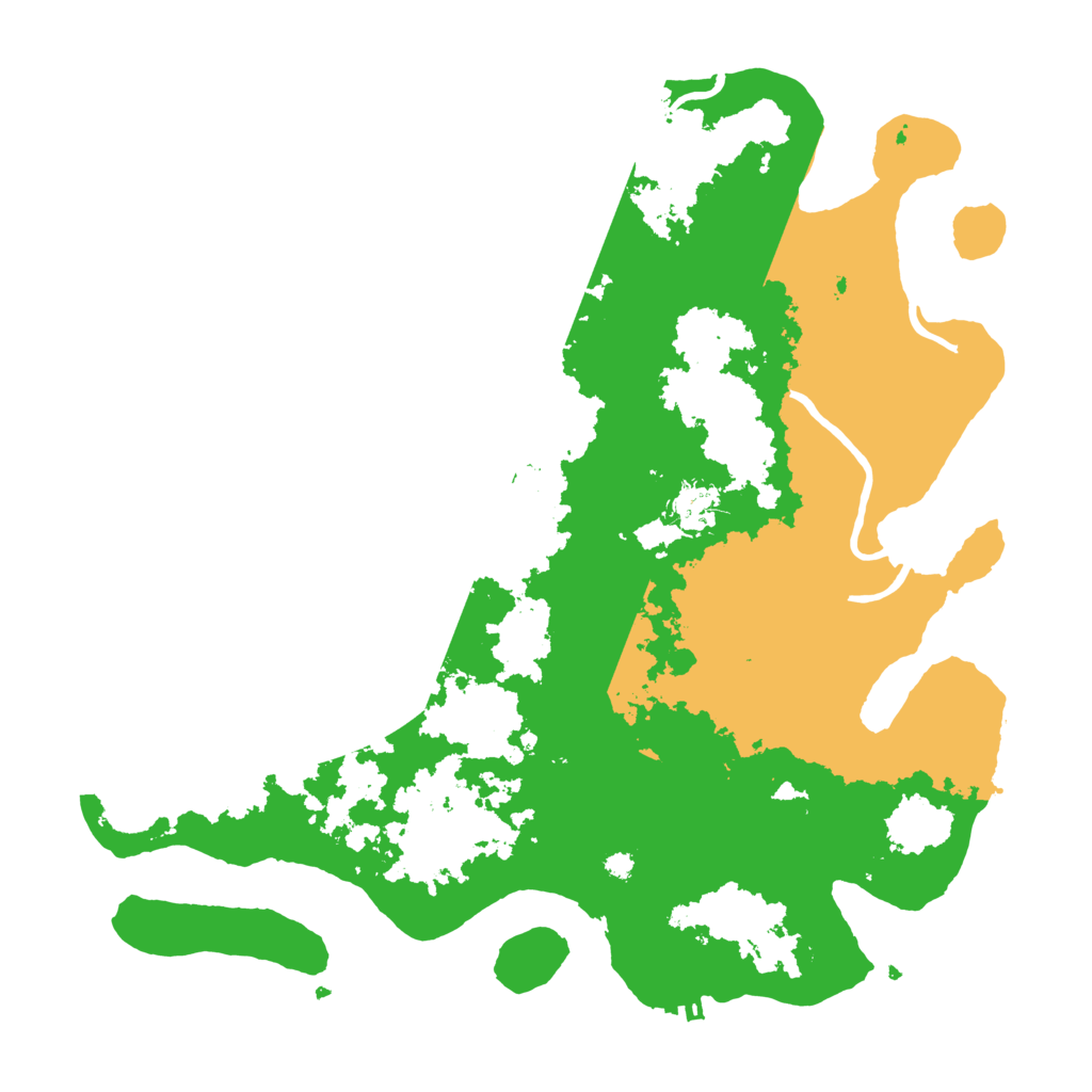 Biome Rust Map: Procedural Map, Size: 3750, Seed: 4536543