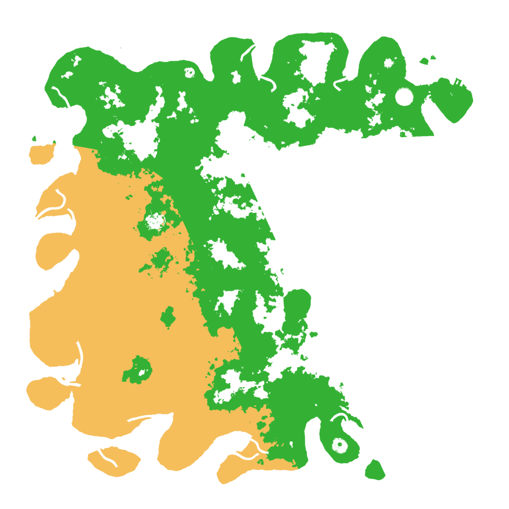 Biome Rust Map: Procedural Map, Size: 5000, Seed: 581074646