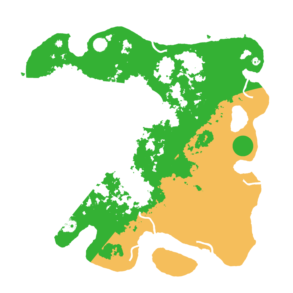 Biome Rust Map: Procedural Map, Size: 3750, Seed: 7488624