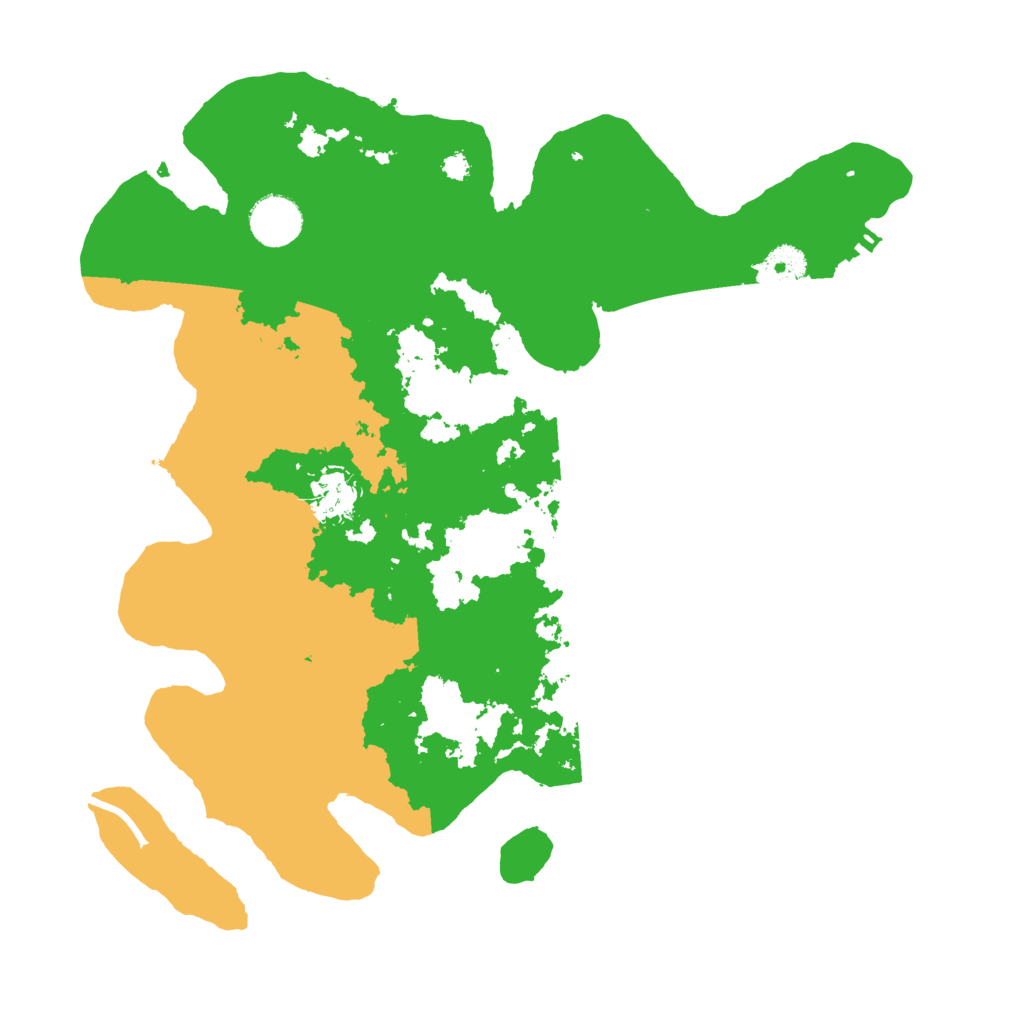 Biome Rust Map: Procedural Map, Size: 3500, Seed: 1006588722