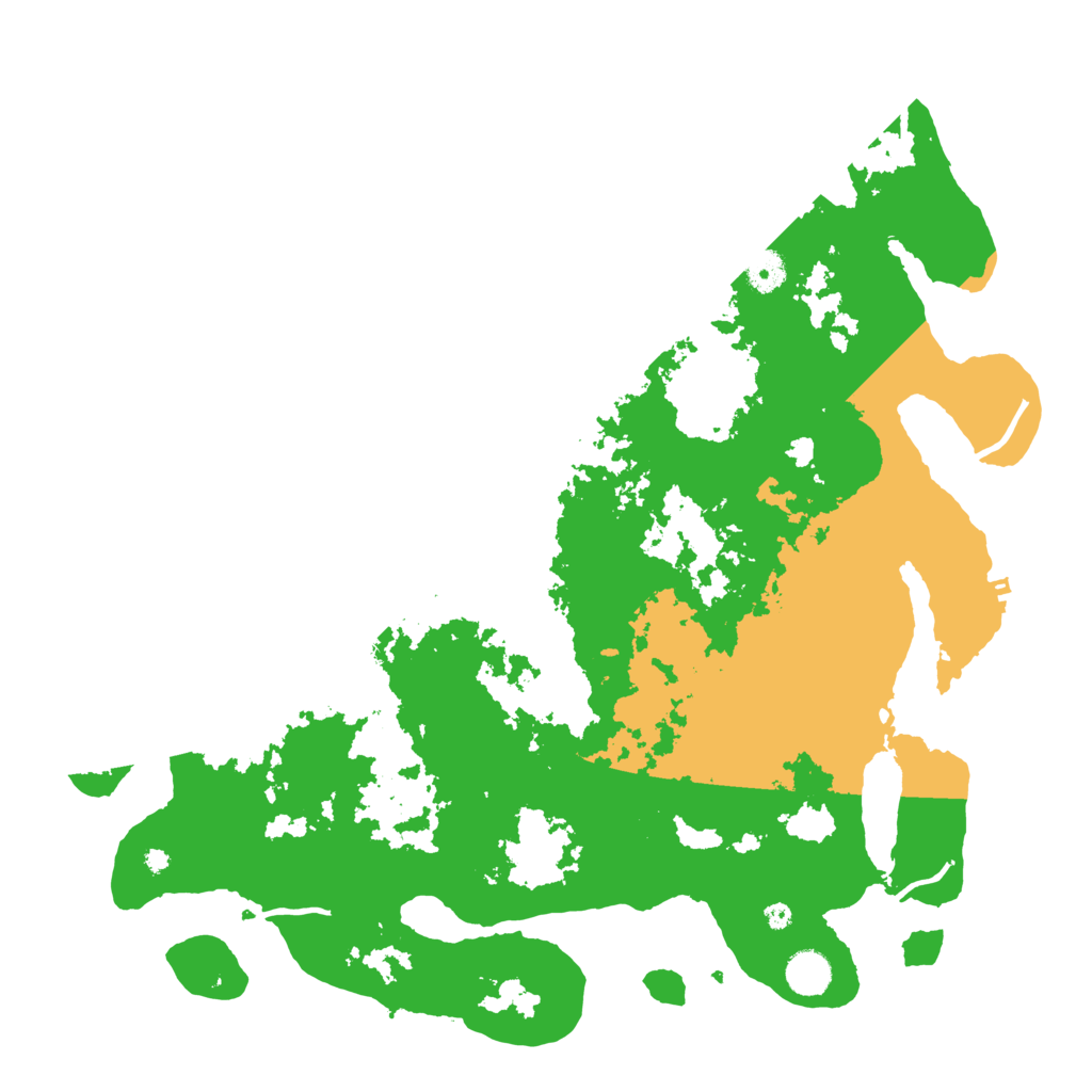 Biome Rust Map: Procedural Map, Size: 4250, Seed: 85377317