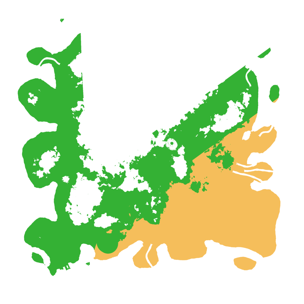 Biome Rust Map: Procedural Map, Size: 4000, Seed: 18642846