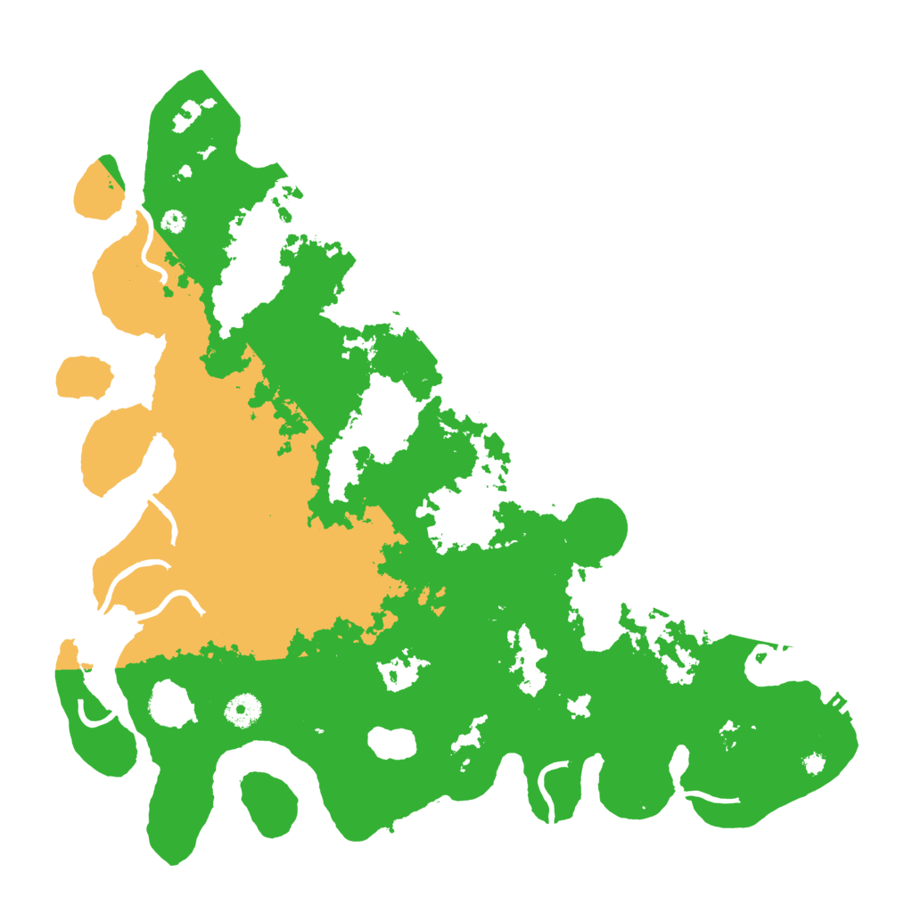 Biome Rust Map: Procedural Map, Size: 4000, Seed: 98499866