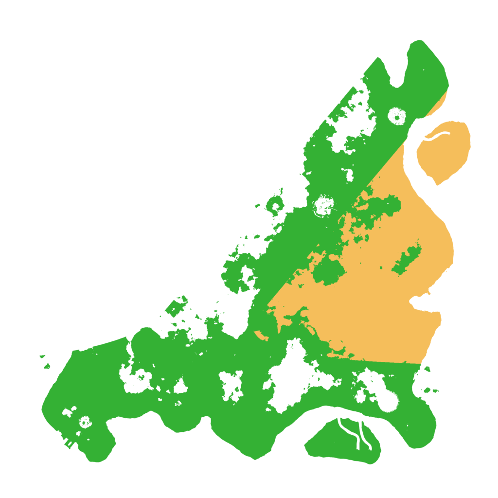 Biome Rust Map: Procedural Map, Size: 4250, Seed: 46680780
