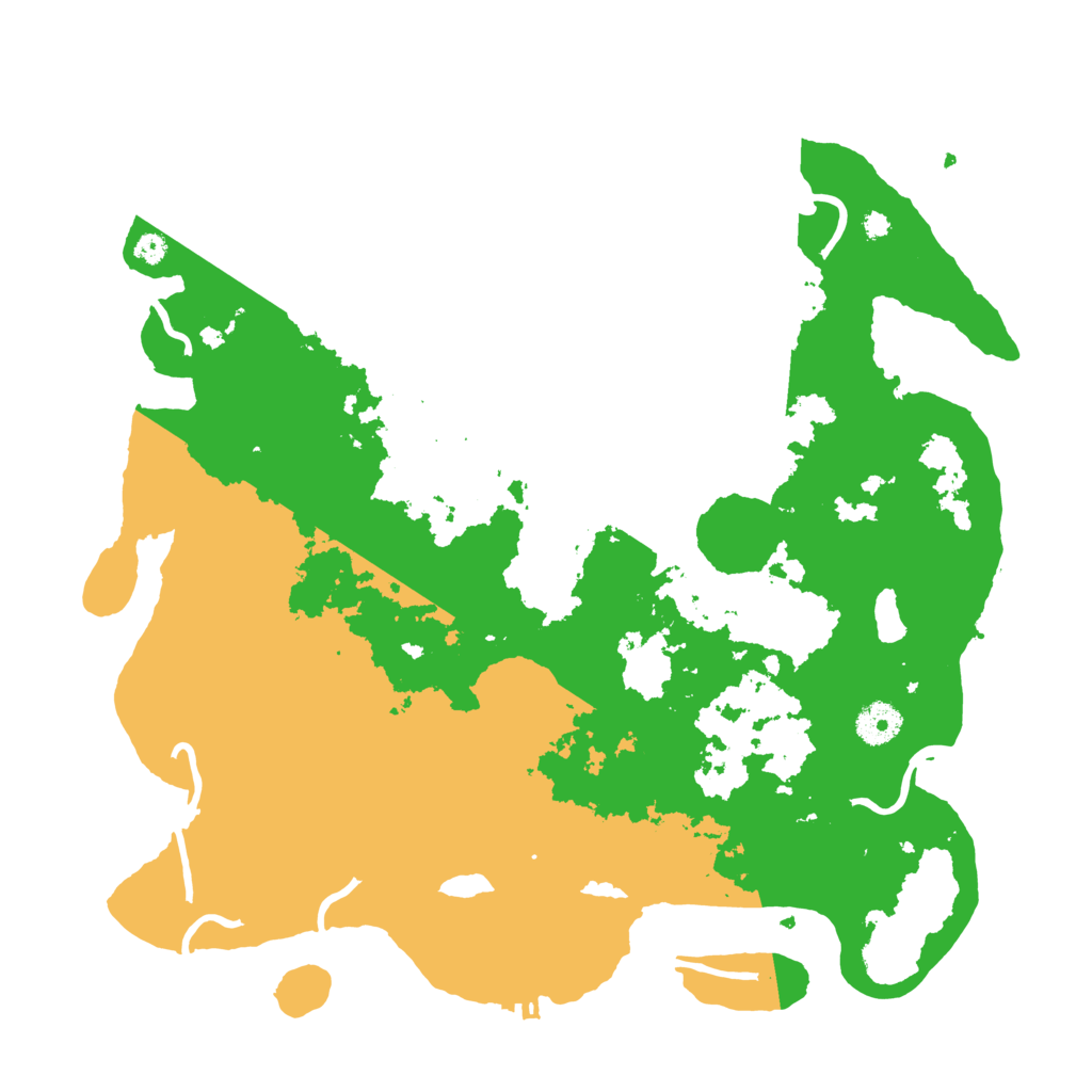 Biome Rust Map: Procedural Map, Size: 3800, Seed: 68791838