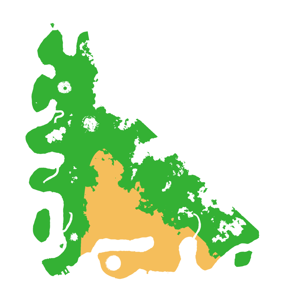 Biome Rust Map: Procedural Map, Size: 3500, Seed: 1163544234