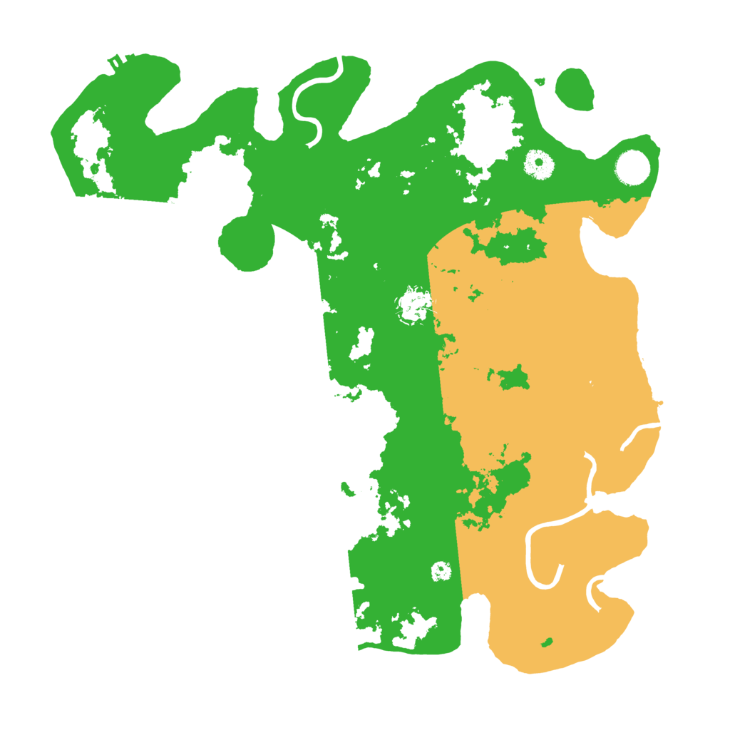 Biome Rust Map: Procedural Map, Size: 3700, Seed: 87671899
