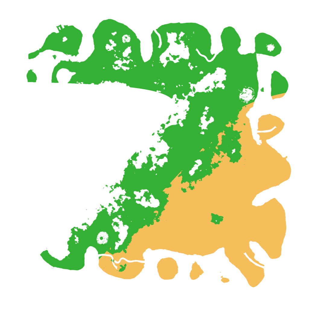 Biome Rust Map: Procedural Map, Size: 3800, Seed: 57605095