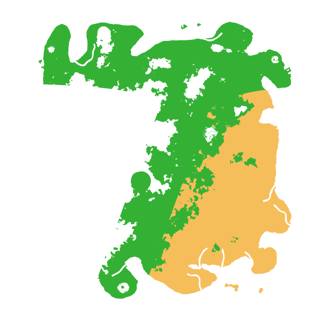 Biome Rust Map: Procedural Map, Size: 4400, Seed: 31712