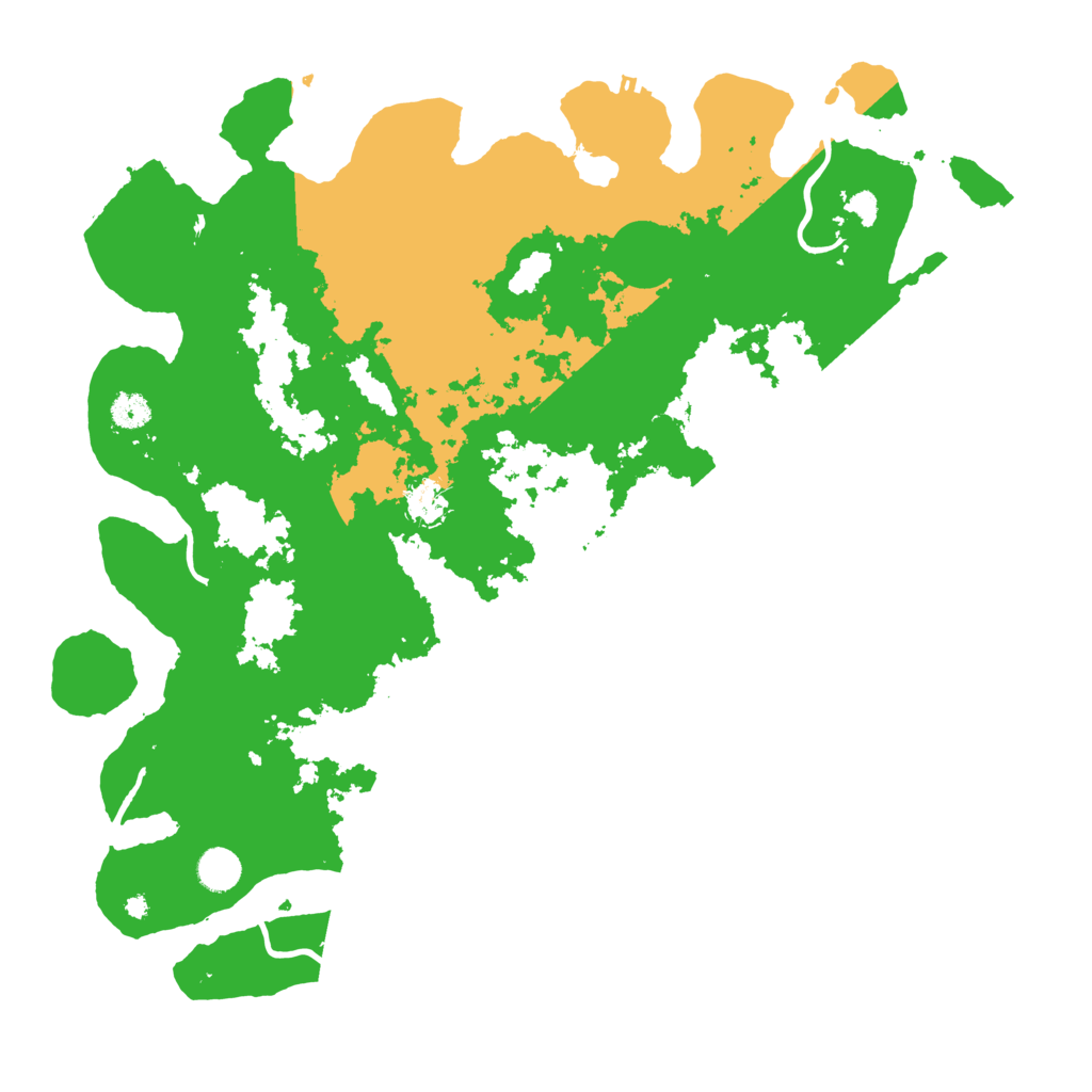 Biome Rust Map: Procedural Map, Size: 4400, Seed: 36802810