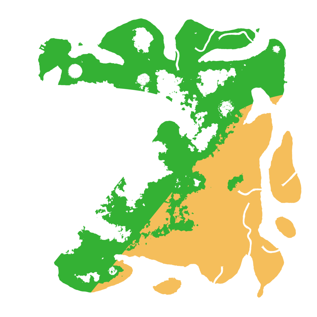 Biome Rust Map: Procedural Map, Size: 4000, Seed: 59491158