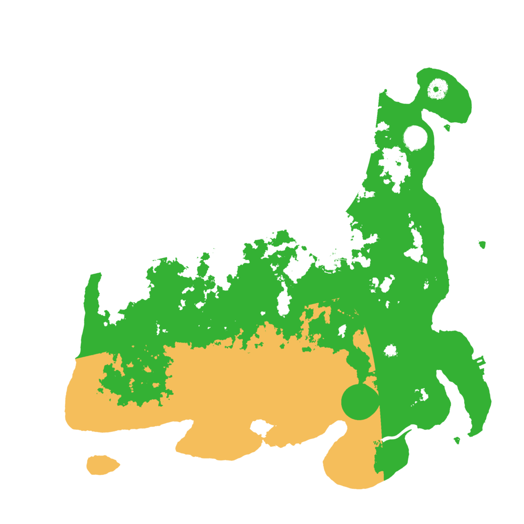 Biome Rust Map: Procedural Map, Size: 3850, Seed: 9684447