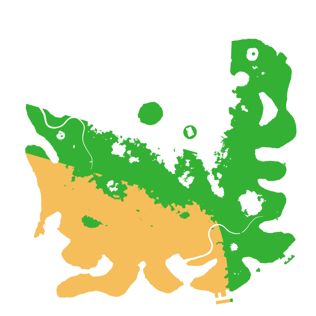 Biome Rust Map: Procedural Map, Size: 3750, Seed: 3281333