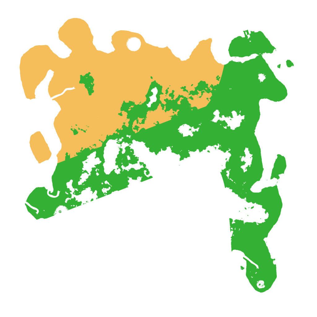 Biome Rust Map: Procedural Map, Size: 4000, Seed: 40111952