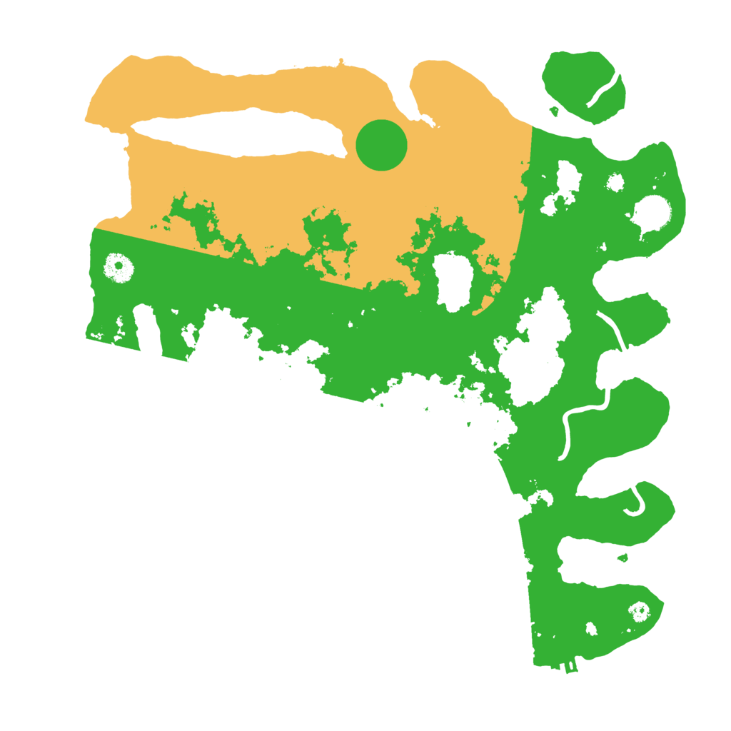 Biome Rust Map: Procedural Map, Size: 3750, Seed: 9497539