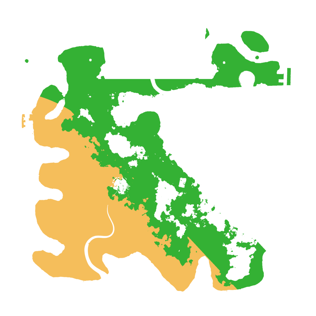 Biome Rust Map: Procedural Map, Size: 3500, Seed: 1804437239