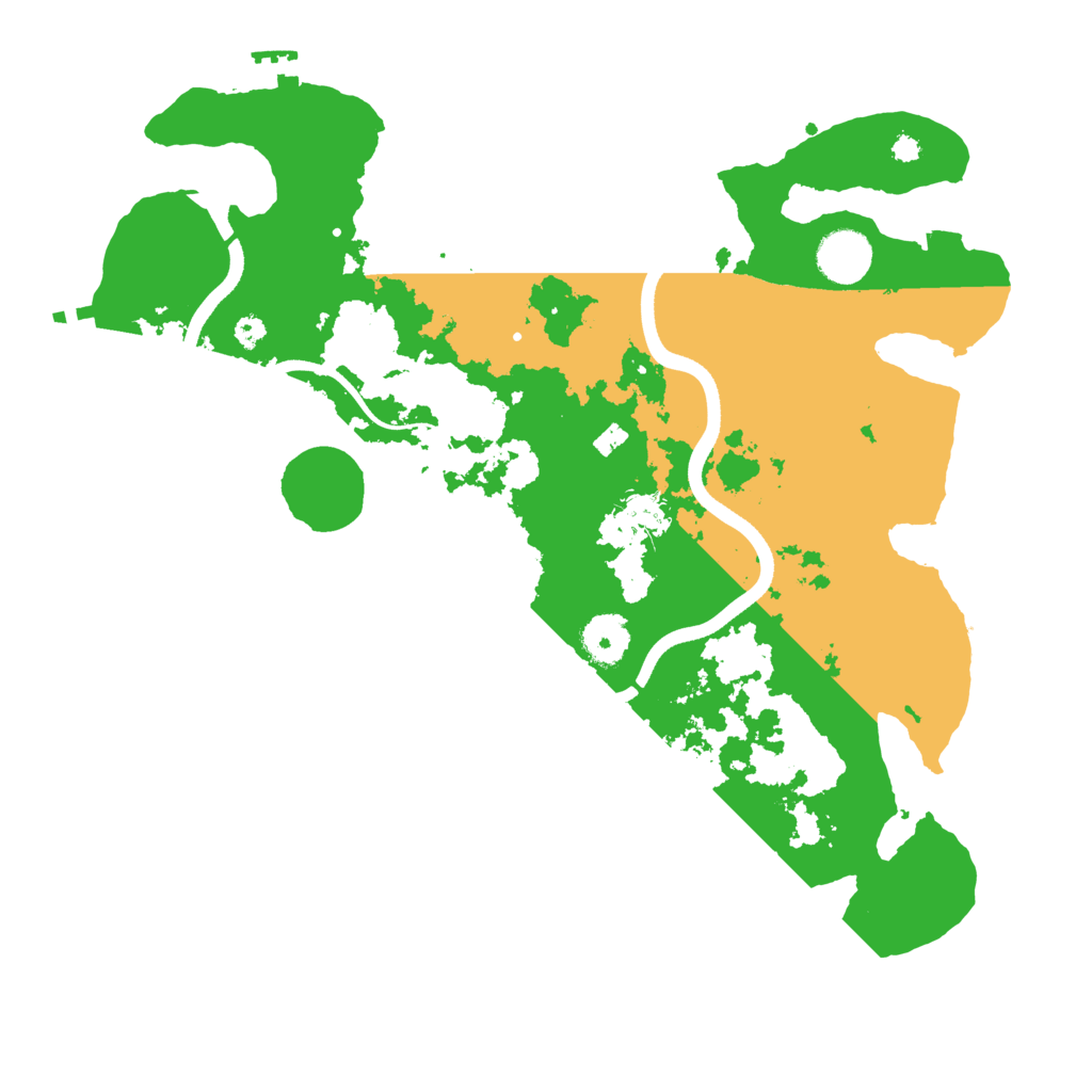 Biome Rust Map: Procedural Map, Size: 3600, Seed: 62892402