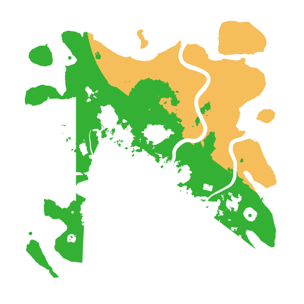 Biome Rust Map: Procedural Map, Size: 3450, Seed: 84698228