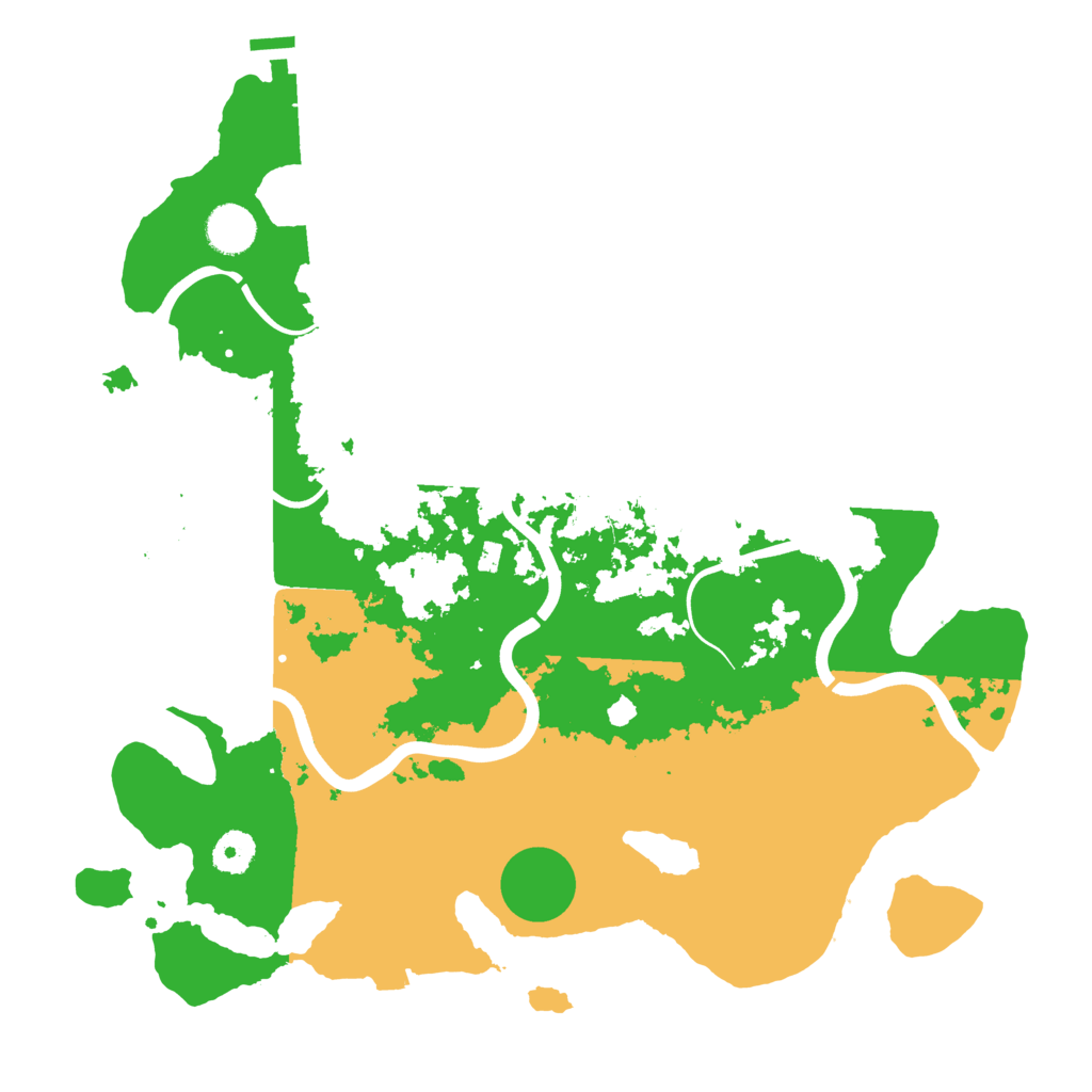 Biome Rust Map: Procedural Map, Size: 3850, Seed: 971131340