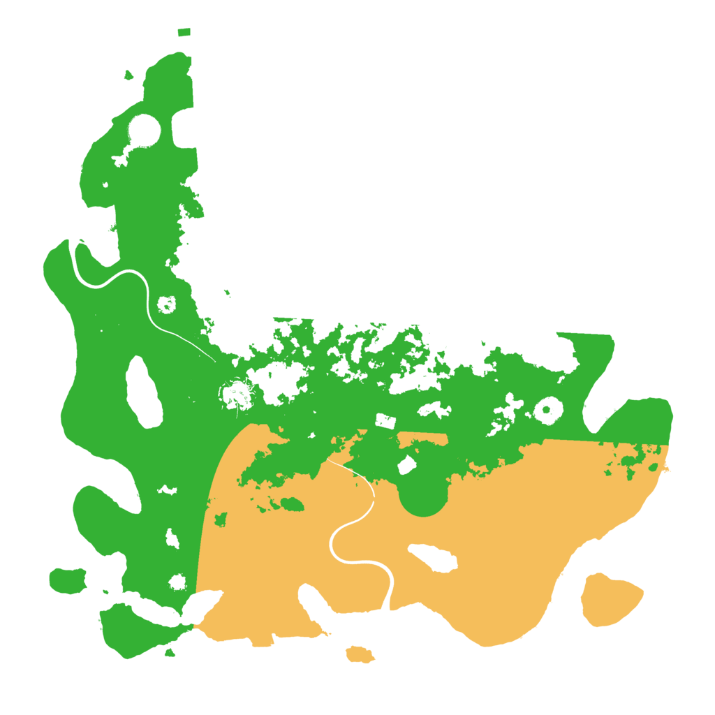 Biome Rust Map: Procedural Map, Size: 3850, Seed: 971131340