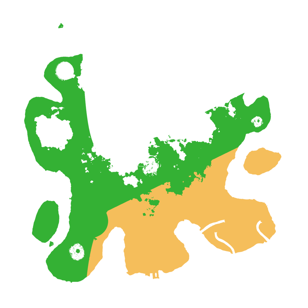 Biome Rust Map: Procedural Map, Size: 3000, Seed: 1964639543