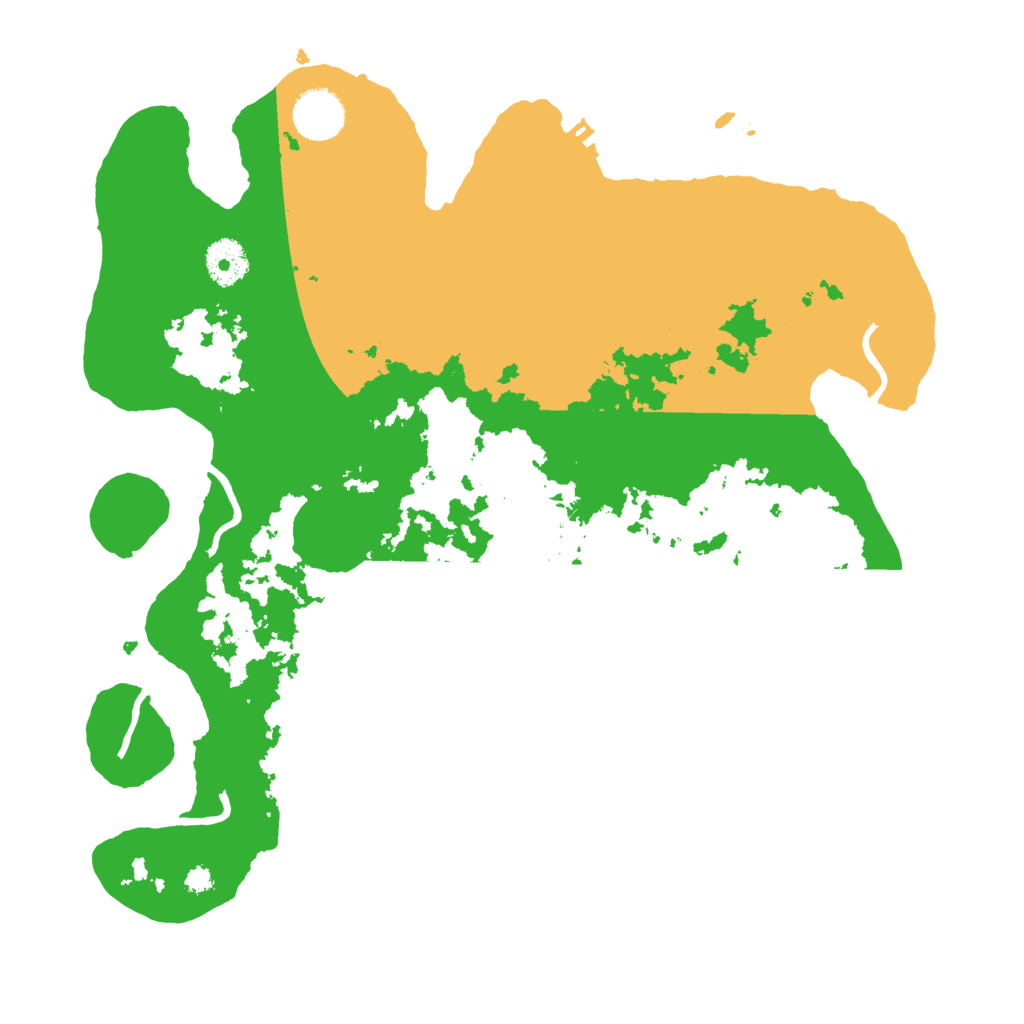 Biome Rust Map: Procedural Map, Size: 3500, Seed: 1542452593