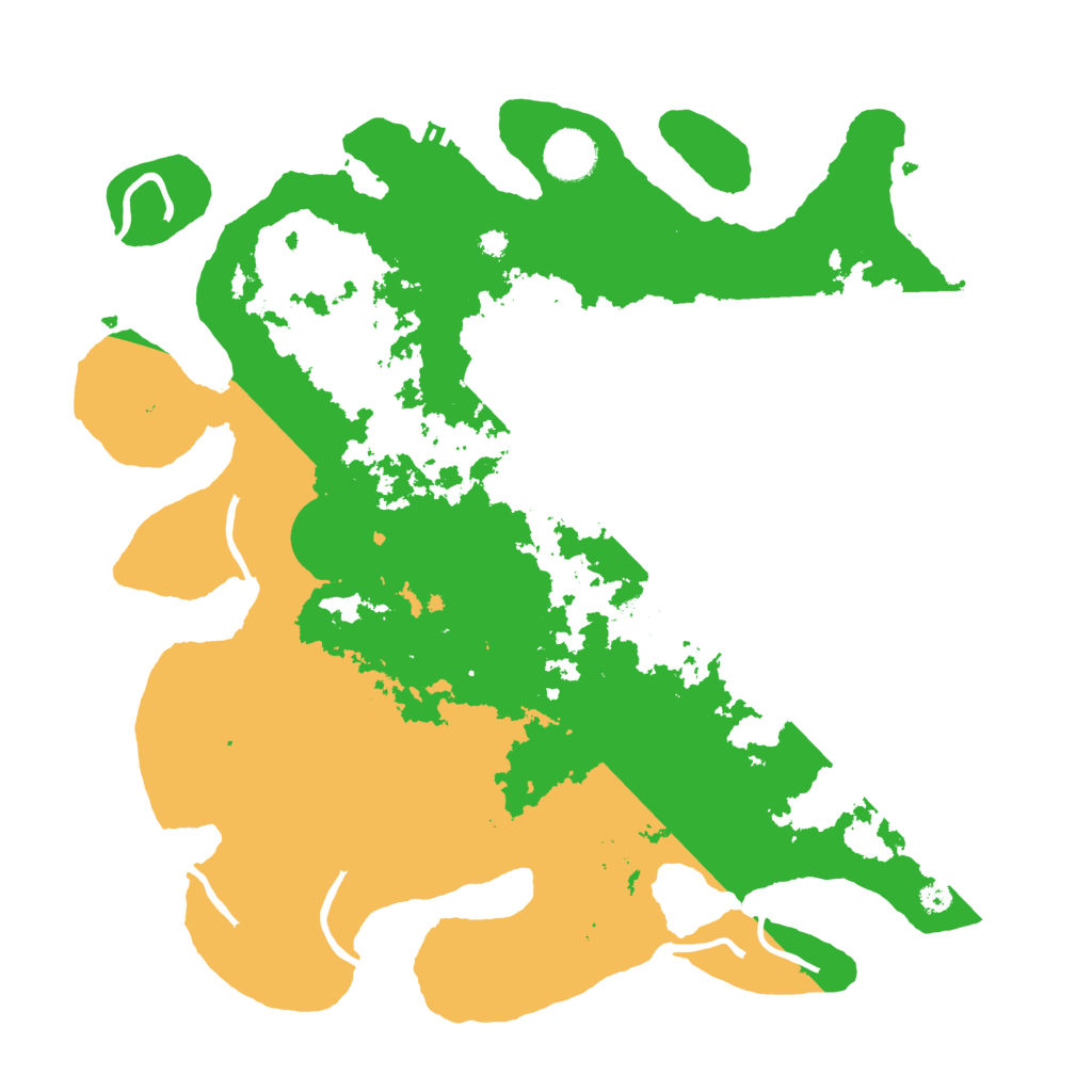 Biome Rust Map: Procedural Map, Size: 3650, Seed: 64817058
