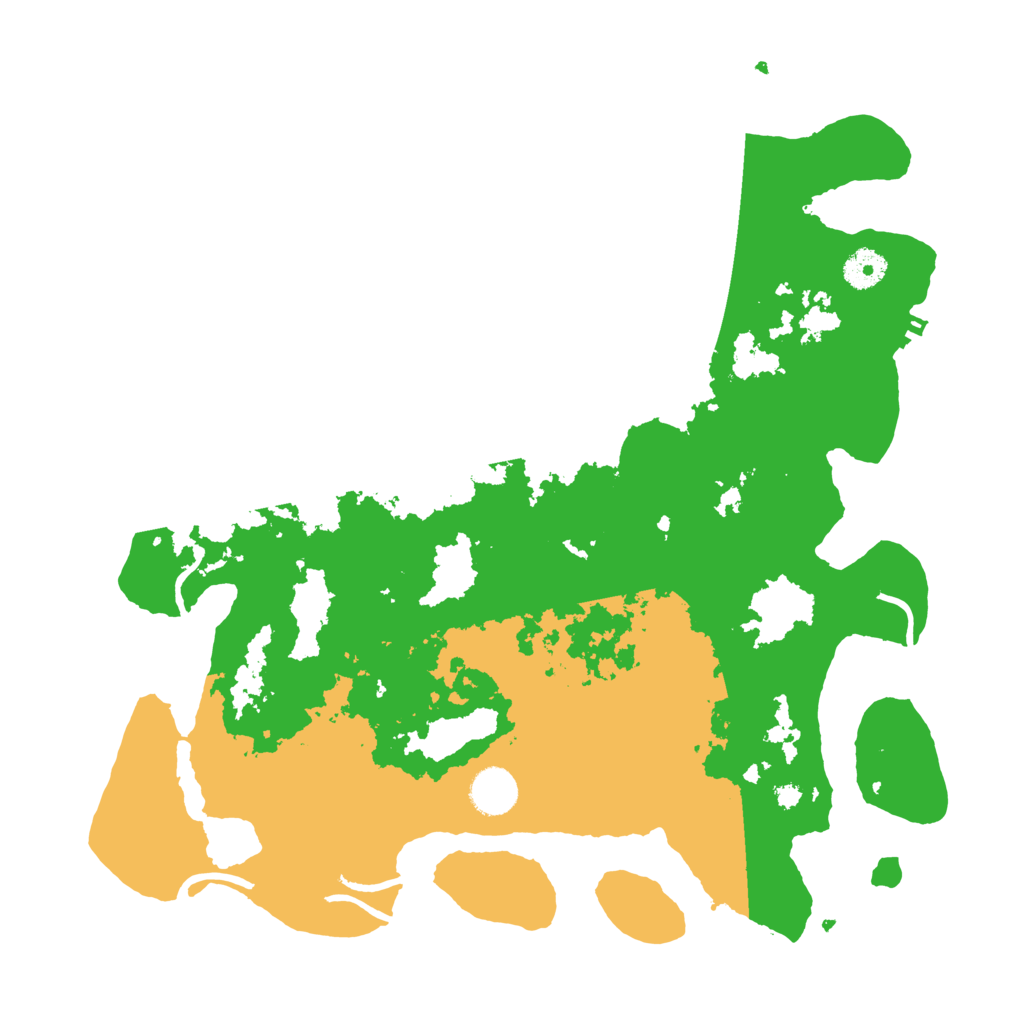 Biome Rust Map: Procedural Map, Size: 3800, Seed: 2638347